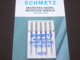 NEEDLESCHMETZ MICROTEX SIZES 70-80 SOLD 5 PER CARD HANG SELL